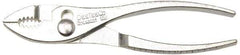 Crescent - 6-1/2" OAL, 1" Jaw Length, Combination Slip Joint Pliers - 2 Positions, Serrated Jaw, Straight Jaw Tool, Standard Handle - Strong Tooling