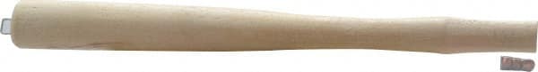 Made in USA - 12" Long Replacement Handle for Ball Pein, Machinist & Riveting Hammers - 3/4" Eye Length x 7/16" Eye Width, Hickory, Material Grade Type A - Strong Tooling