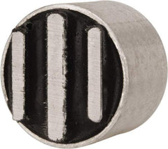 Mag-Mate - 1/4-2 Thread, 1" Diam, 3/4" High, 7.75 Lb Average Pull Force, Neodymium Rare Earth Pot Magnet - Aluminum Insulated - Strong Tooling