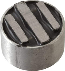 Mag-Mate - 5/16-18 Thread, 1-1/4" Diam, 3/4" High, 18 Lb Average Pull Force, Neodymium Rare Earth Pot Magnet - Aluminum Insulated - Strong Tooling