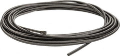 Ridgid - 3/8" x 75' Drain Cleaning Machine Cable - Solid Core, 1-1/2" to 3" Pipe, Use with K380 - Strong Tooling