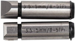 SPI - Micrometer Anvil - Use with SPI Screw Thread Micrometers - Strong Tooling