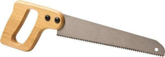 Stanley - 10" High Carbon Steel Blade Utility Saw - Hardwood Handle, Wood D Style, 15-1/2" OAL - Strong Tooling