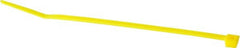 Made in USA - 4-1/8" Long Yellow Nylon Standard Cable Tie - Strong Tooling