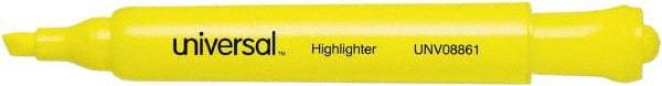 UNIVERSAL - Yellow Highlighter - Chisel Tip, Water Base Ink - Strong Tooling