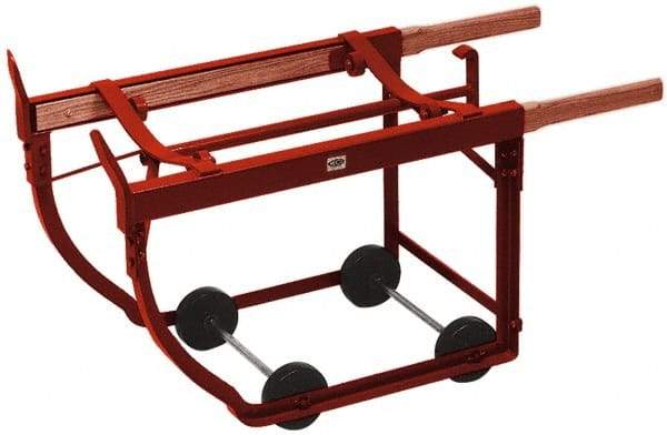 Value Collection - 1,000 Lb Load Capacity, 15, 30 & 55 Gal Drum Cradle - 20-1/2" High - Strong Tooling