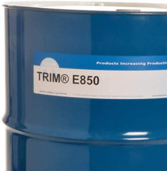 Master Fluid Solutions - Trim E850, 54 Gal Drum Cutting & Grinding Fluid - Water Soluble, For Cutting, Grinding - Strong Tooling