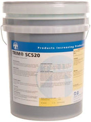 Master Fluid Solutions - Trim SC520, 5 Gal Pail Cutting & Grinding Fluid - Semisynthetic, For CNC Turning, Drilling, Milling, Sawing - Strong Tooling