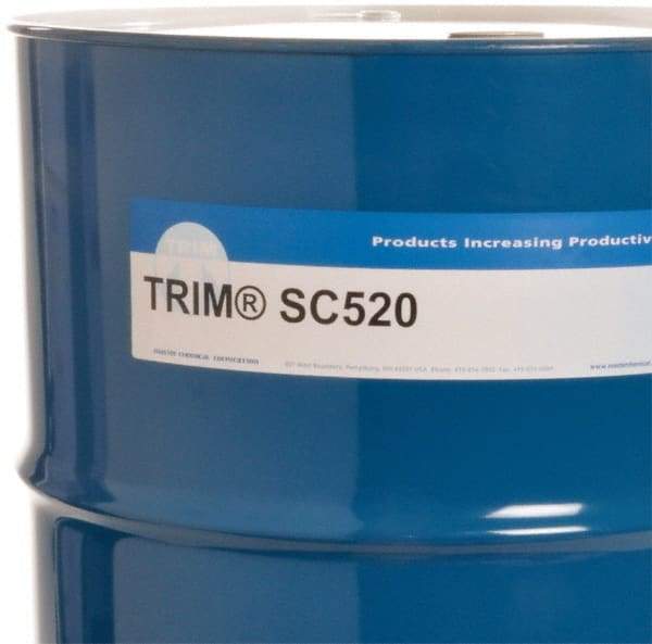 Master Fluid Solutions - Trim SC520, 54 Gal Drum Cutting & Grinding Fluid - Semisynthetic - Strong Tooling