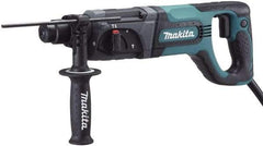 Makita - 120 Volt 1" SDS Plus Chuck Electric Rotary Hammer - 0 to 4,500 BPM, 0 to 1,100 RPM, Reversible - Strong Tooling