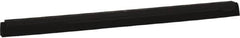 Vikan - 28" Foam Rubber Blade Squeegee Refill - Double Edge, Black, Plastic Holder - Strong Tooling