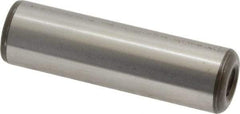 Jergens - 1/2" Diam x 1-3/4" Pin Length Alloy Steel Pull Out Dowel Pin - C 47-58 & C 60-64 (Surface) Hardness, 1 Beveled & 1 Threaded End - Strong Tooling