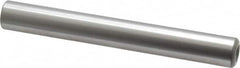 Jergens - 1/2" Diam x 4" Pin Length Alloy Steel Pull Out Dowel Pin - C 47-58 & C 60-64 (Surface) Hardness, 1 Beveled & 1 Threaded End - Strong Tooling