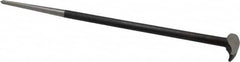 Value Collection - 20" OAL Rolling Head Pry Bar - 5/8" Wide, Chrome Vanadium - Strong Tooling