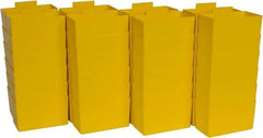 Quantum Storage - 2.8" Wide x 3" High, Yellow Bin Cup - Use with Quantum Storage Systems - Shelf Bin - Strong Tooling