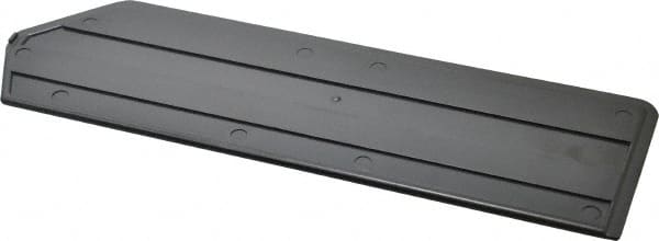 Quantum Storage - 10.9" Wide x 4" High, Black Bin Divider - Use with Quantum Storage Systems - QUS 224 - Strong Tooling