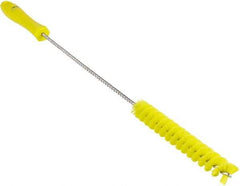 Vikan - 3/4" Diam Polyester Valve Brush - 19-5/8" OAL, 5-3/4" Head Length, Polypropylene & Stainless Steel Handle - Strong Tooling