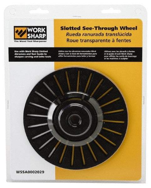 Work Sharp - 6 Inch Outside Diameter Slotted Wheel - Work Sharp 3000 Machine Compatible - Strong Tooling