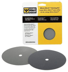 Work Sharp - 6 Inch Outside Diameter 2 Piece Micro Mesh Hone Kit - Micromesh Grit, Work Sharp 3000 Machine Compatible - Strong Tooling