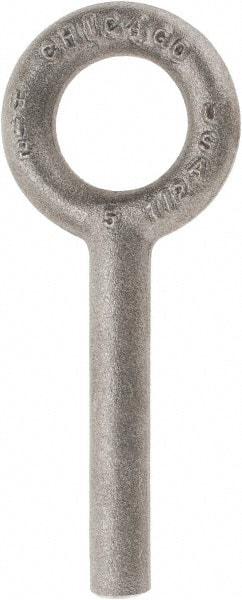 Gibraltar - Forged Steel, Fixed Blank Lifting Eye Bolt - 3" Shank, No Shoulder - Strong Tooling