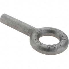 Gibraltar - Forged Steel, Fixed Blank Lifting Eye Bolt - 3" Shank, No Shoulder - Strong Tooling