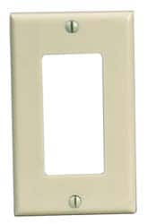 Wall Plates; Wall Plate Type: Switch Plates; Wall Plate Configuration: Decorator Switch; Shape: Rectangle; Wall Plate Size: Standard; Number of Gangs: 3; Overall Length (Inch): 4-1/2; Overall Width (Decimal Inch): 6.3700; Overall Width (mm): 6.3700 in; 16