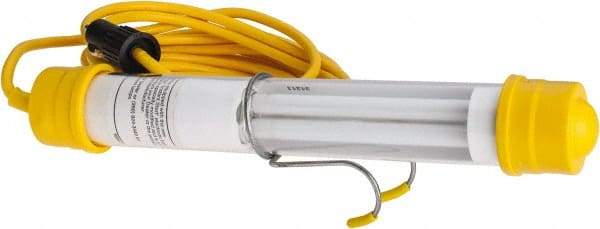 Made in USA - 12 Volt, 13 Watt, Yellow Fluorescent Work Lights - 1 Amps, 18/2 Wire Gage, PL/13 Special Lamp - Strong Tooling