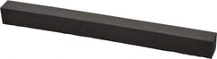 Made in USA - 1/2" Wide x 6" Long x 1/2" Thick, Square Abrasive Stick - Medium Grade - Strong Tooling