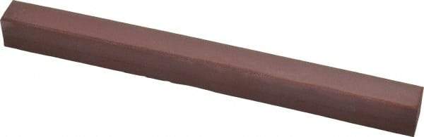 Made in USA - 1/2" Wide x 6" Long x 1/2" Thick, Square Abrasive Stick - Fine Grade - Strong Tooling