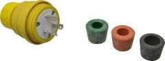 Value Collection - 125 Volt, 30 Amp, L5-30 Configuration, Industrial Grade, Ungrounded Plug - 2 Poles, IP67 - Strong Tooling