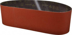 3M - 6" Wide x 48" OAL, 60 Grit, Ceramic Abrasive Belt - Ceramic, Medium, Coated, YF Weighted Cloth Backing, Wet/Dry, Series 777F - Strong Tooling