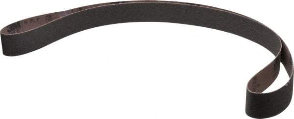 3M - 1-1/2" Wide x 60" OAL, 50 Grit, Aluminum Oxide Abrasive Belt - Aluminum Oxide, Coarse, Coated, X Weighted Cloth Backing, Series 341D - Strong Tooling