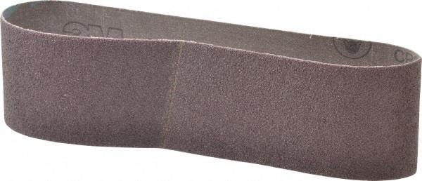 3M - 3" Wide x 24" OAL, 40 Grit, Aluminum Oxide Abrasive Belt - Aluminum Oxide, Coarse, Coated, X Weighted Cloth Backing, Series 341D - Strong Tooling