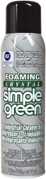 Simple Green - 20 oz Aerosol Cleaner/Degreaser - Aerosol, Biodegradable, Unscented - Strong Tooling