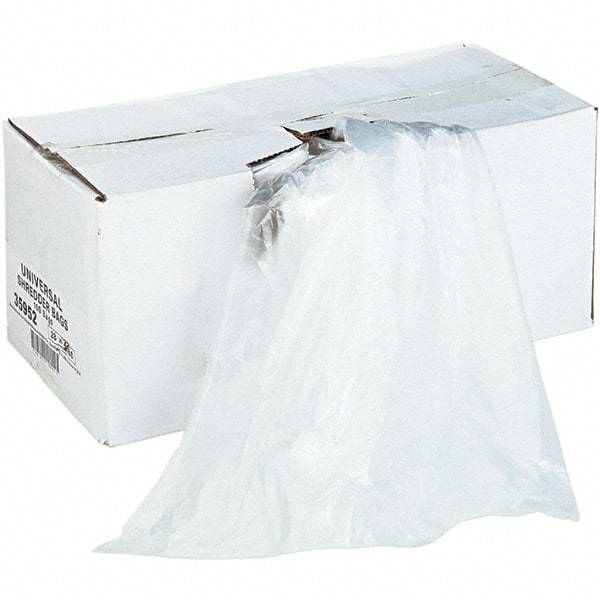 UNIVERSAL - Clear Shredder Waste Bag - Use with Shredder - Strong Tooling