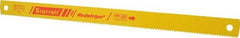 Starrett - 18" Long, 6 Teeth per Inch, High Speed Steel Power Hacksaw Blade - Toothed Edge, 1-1/4" Wide x 0.062" Thick - Strong Tooling