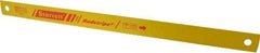 Starrett - 18" Long, 10 Teeth per Inch, High Speed Steel Power Hacksaw Blade - Toothed Edge, 1-1/4" Wide x 0.062" Thick - Strong Tooling