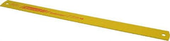 Starrett - 21" Long, 6 Teeth per Inch, High Speed Steel Power Hacksaw Blade - Toothed Edge, 1-3/4" Wide x 0.088" Thick - Strong Tooling