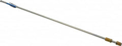 AGS Company - 1/4" OD x 20" Long, Automotive Brake Line - Steel with Galvanized Zinc Coating - Strong Tooling