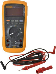 Fluke - 27-II, CAT IV, CAT III, 1,000 VAC/VDC, Digital True RMS Auto Ranging Manual Ranging Multimeter - 50 mOhm, Measures Voltage, Capacitance, Current, Frequency, Resistance - Strong Tooling