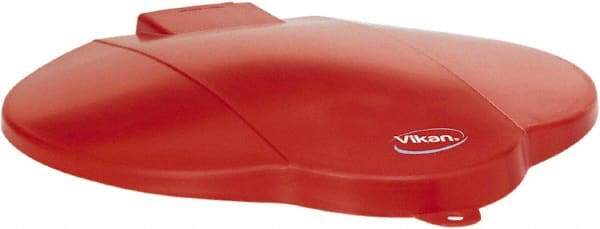 Vikan - 3 Gal Polypropylene Pail Lid - Red, For Use with 5689 - Strong Tooling