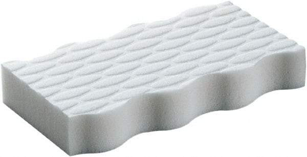 Mr. Clean - 2.4" Long x 4.6" Wide x 0.7" Thick Eraser - Medium-Duty, White - Strong Tooling