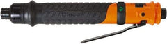 Cleco - 1/4" Bit Holder, 1,100 RPM, Inline Handle Air Screwdriver - 10 to 40 In/Lb Torque, 1/8" Inlet, 11 CFM - Strong Tooling