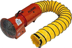 Allegro - 1,275 CFM, Electrical AC Axial Blower Kit - 8 Inch Inlet/Outlet, 0.33 HP, 120 Max Voltage Rating - Strong Tooling