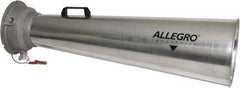 Allegro - 44-1/4 Inch Long, Galvanized Steel Venturi Style Pneumatic Blowers - 1 Inch NPT, 11-1/4 Inch Base Diameter, 12-1/2 Inch Face Diameter - Strong Tooling