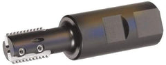 Kennametal - 1.18" Cut Diam, 2.2" Max Depth of Cut, 1" Shank Diam, Internal/External Indexable Thread Mill - Insert Style TM25.., 5 Inserts, Toolholder Style TM, 4.53" OAL - Strong Tooling