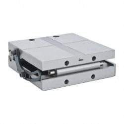 Gibraltar - 6" Long x 6" Wide x 2" High, Steel Sine Plate - Square to within 0.0004", 1/4-20 Hole - Strong Tooling