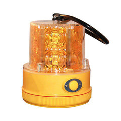 Strobe & Flashing Lights; Light Type: Revolving; Lens Color: Amber; Lamp Type: LED; Mounting Type: Magnetic; NEMA Rating: 6; Voltage: All IQv Batteries; Recommended Environment: Industrial; Flashes Per Minute: 120