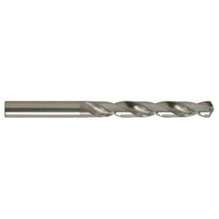 #48 Dia. × 1.93 mm Shank × 24 mm Flute Length × 49 mm OAL, Jobber, 118°, Uncoated, 2 Flute, External Coolant, Round Solid Carbide Drill