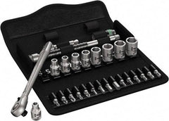 Wera - 1/4" Drive Standard Socket Set - 5 to 13mm - Strong Tooling